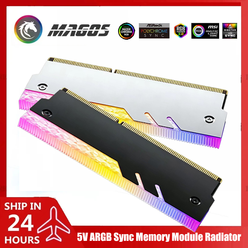 Pc Gaming Ddr3 - Desktop Computer Memory Heatsink 5V ARGB,