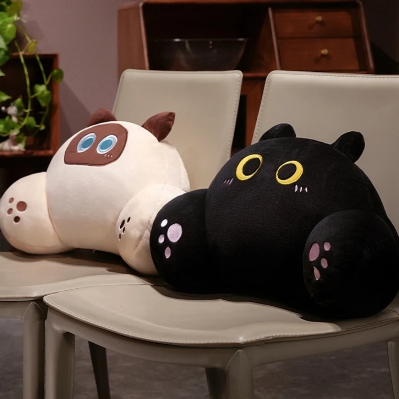 Thickened Cat Back Cushion Sia - đánh giá và giá Gaming Chair Lumbar Pillow