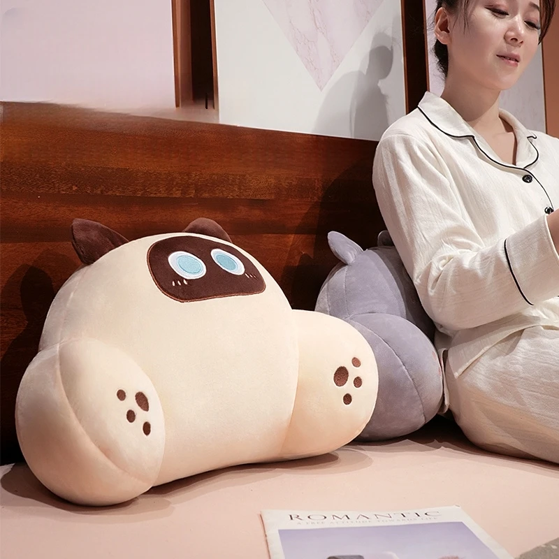 Thickened Cat Back Cushion Sia - đánh giá và giá Gaming Chair Lumbar Pillow