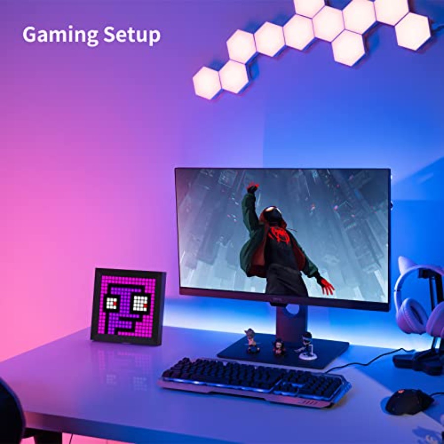 LED Light Pixel Display Panel  - đánh giá và giá Pc Gaming Desk
