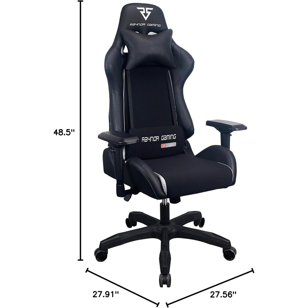 Ergonomic High-Back Racing-Sty - đánh giá và giá Gaming Chair Lumbar Pillow
