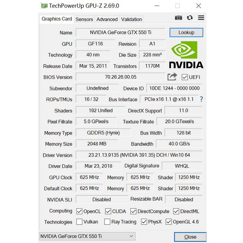 SOYO GTX 550TI GDDR5 Graphics  - đánh giá và giá Pc Gaming Ff