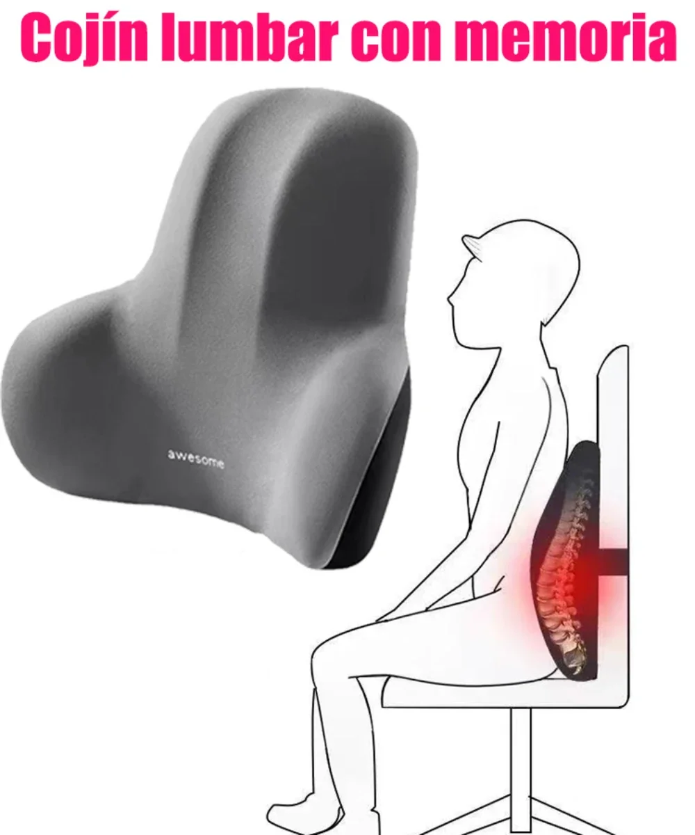 Memory Foam Lumbar Back Cushio - đánh giá và giá Gaming Chair Lumbar Pillow