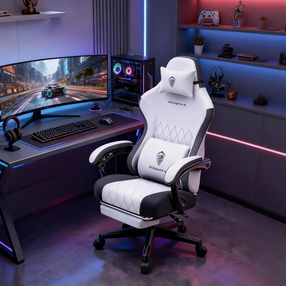 Gaming Chair with ket Spring C - đánh giá và giá Gaming Chair Lumbar Pillow
