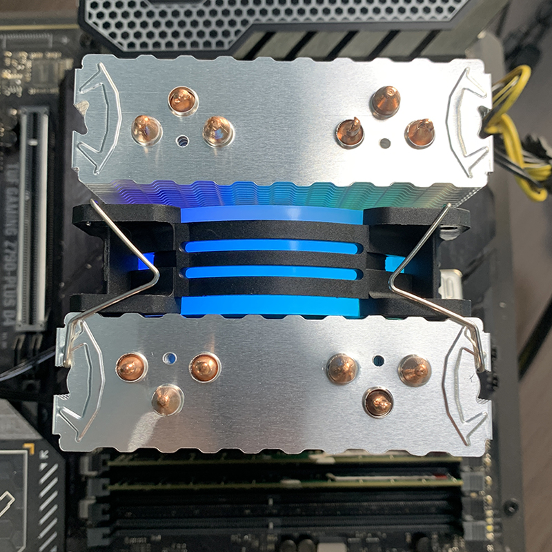 90MM ARGB CPU Cooler Fan RGB L - đánh giá và giá Pc Gaming Ff
