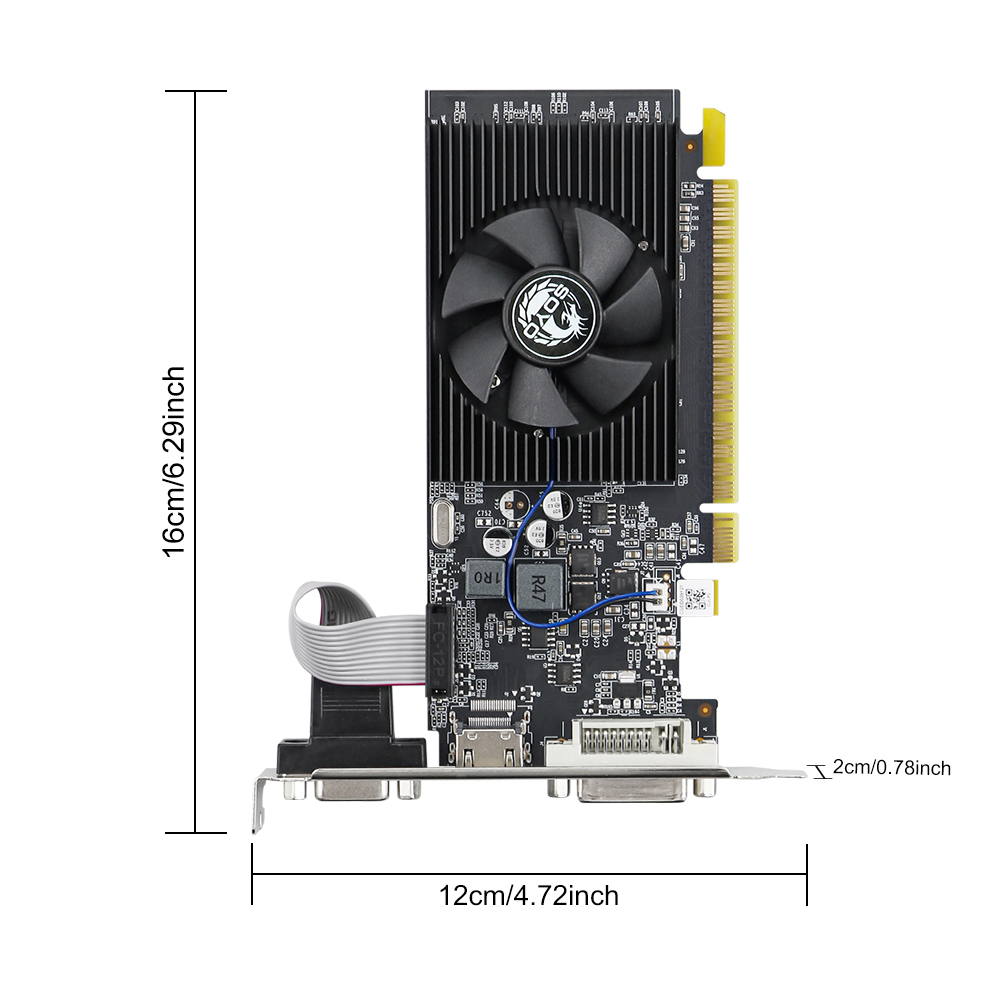 SOYO NVIDIA GPU GT610 2G Half- - đánh giá và giá Pc Gaming Nvidia