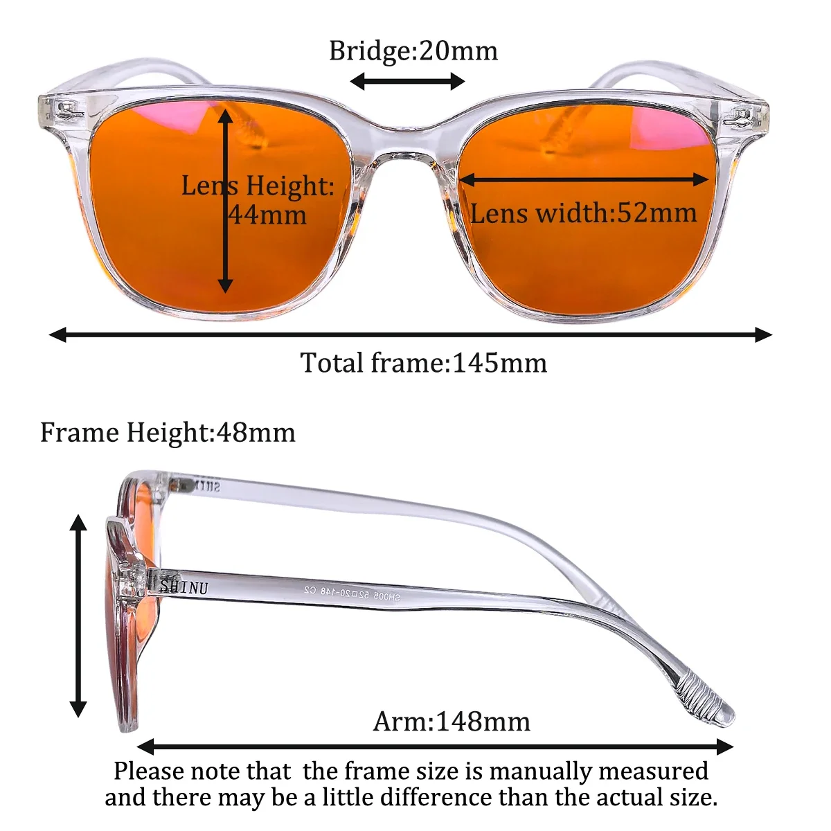 SHINU Blue Light Blocking Comp - đánh giá và giá Gaming Glasses Blue Light