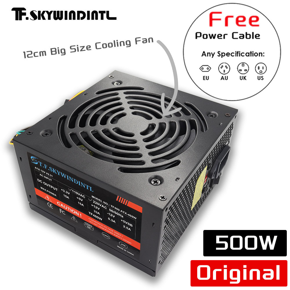 Cheap 500W Black ATX Desktop G - đánh giá và giá Pc Gaming Ff