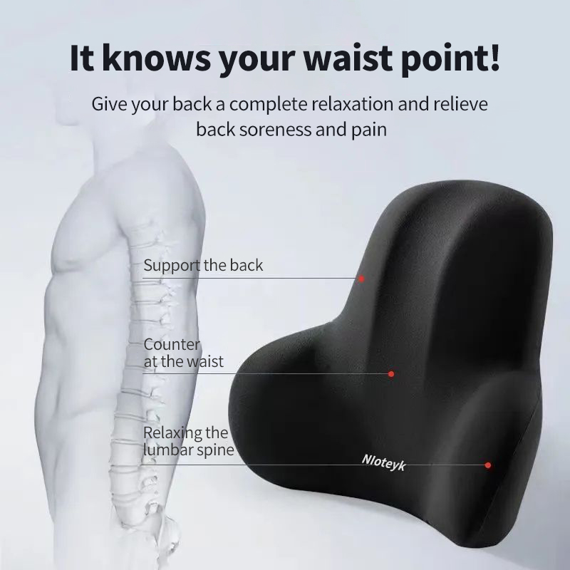 Memory Foam Lumbar Back Cushio - đánh giá và giá Gaming Chair Lumbar Pillow