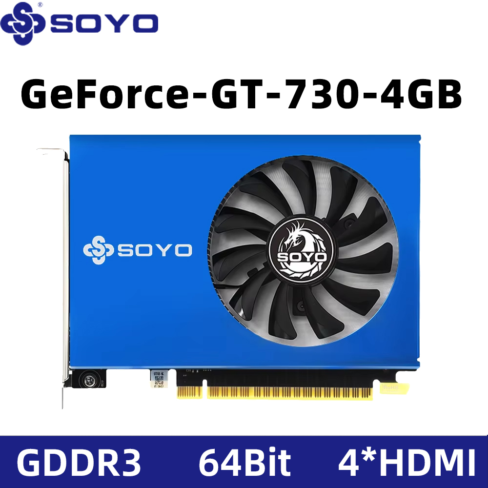 SOYO NVIDIA GeForce GT 730 4GB - đánh giá và giá Pc Gaming Nvidia