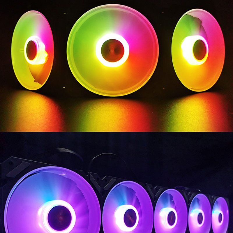 ARGB 120mm Case Fan 5V 3PIN Mo - đánh giá và giá Pc Gaming Desk