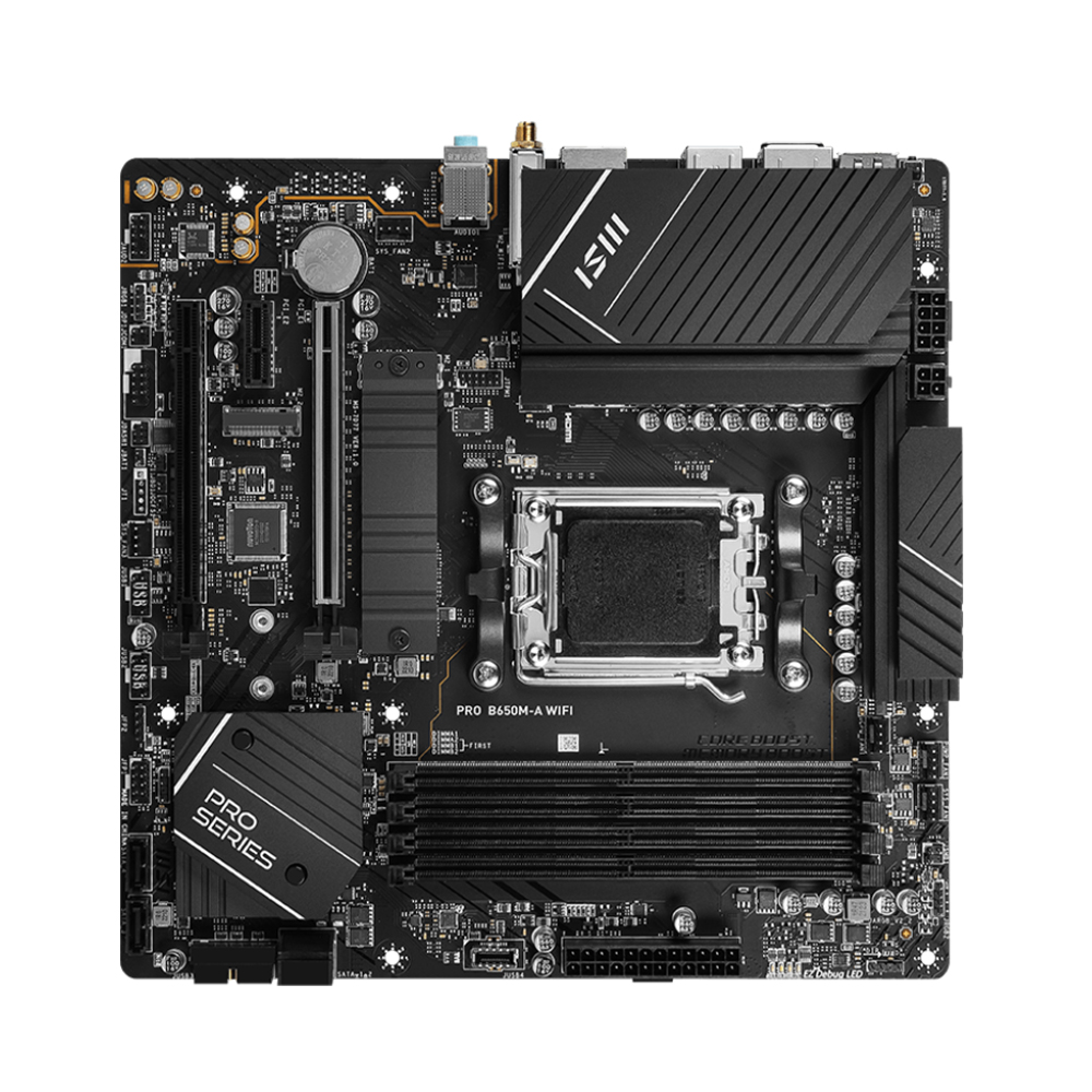MSI PRO B650M-A WIFI Motherboa - đánh giá và giá Pc Gaming Intel Core I5