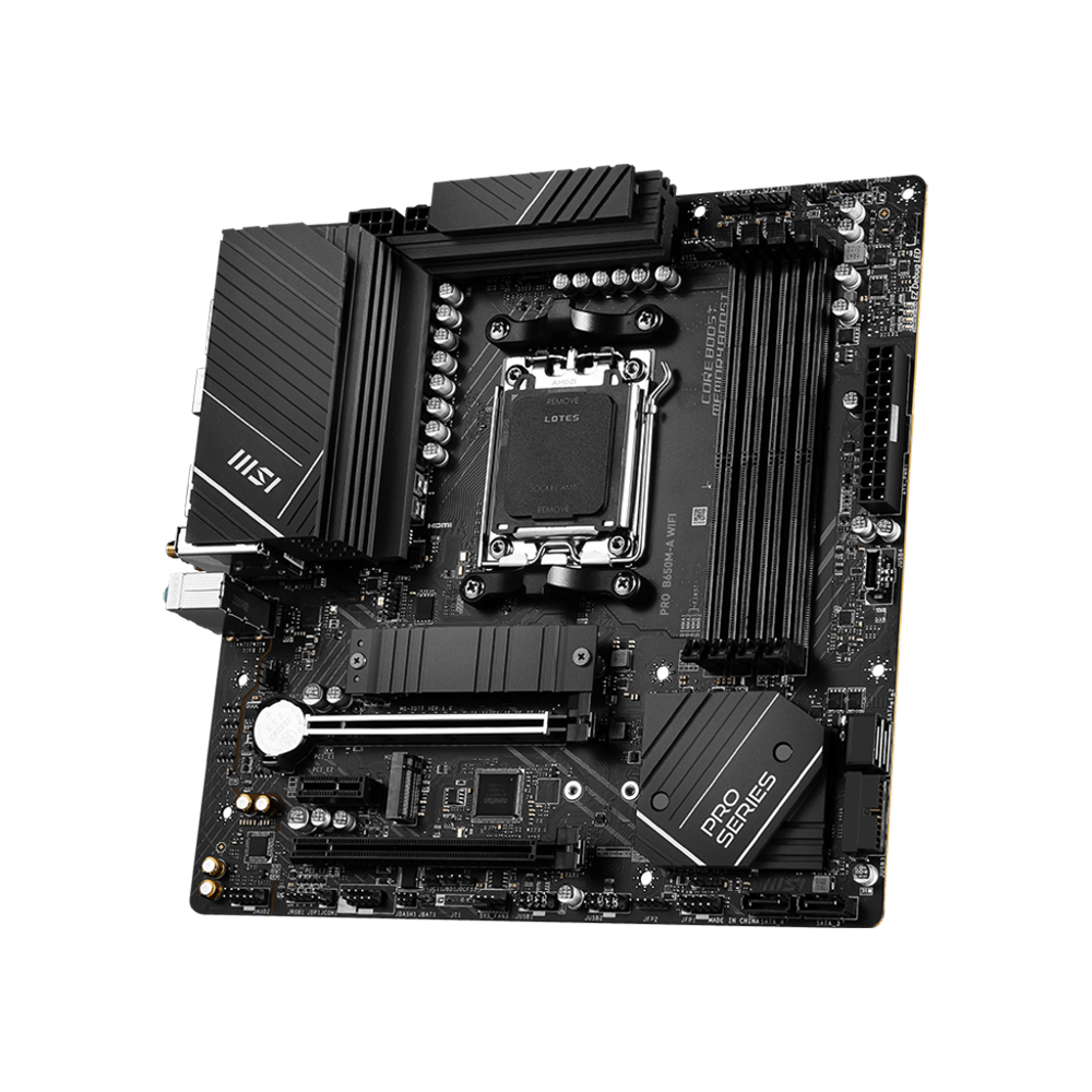 MSI PRO B650M-A WIFI Motherboa - đánh giá và giá Pc Gaming Intel Core I5