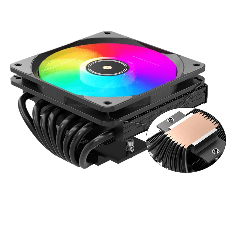TE-75 ARGB CPU Cooler, 75mm Lo - đánh giá và giá Pc Gaming Ff